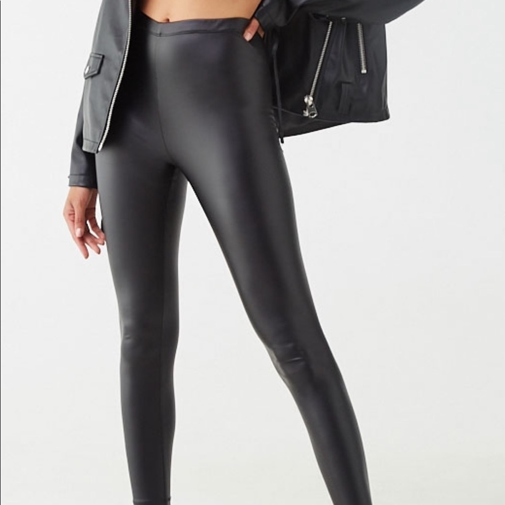 Faux Leather leggings